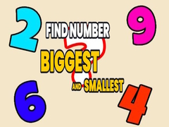 Igra Find Number Biggest and Smallest