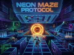 Igra Neon Maze Protocol