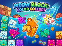 Igra Meow Block: Color Collect