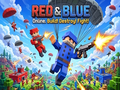 Igra Red & Blue: Online. Build! Destroy! Fight!
