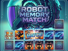 Igra Robot Memory Match
