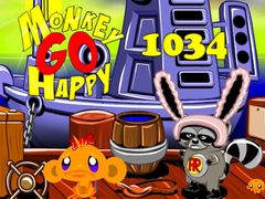 Igra Monkey Go Happy Stage 1034