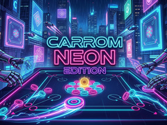 Igra Carrom Neon Edition