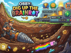 Igra Obby: Dig Up The Brainrot!