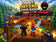 Igra Obby: Defend your base from 67