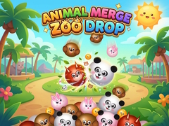 Igra Animal Merge Zoo Drop