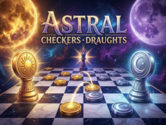 Igra Astral Checkers Draughts