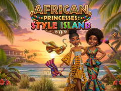 Igra African Princesses: Style Island