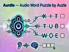 Igra Aurdle — Audio Word Puzzle by Auzle