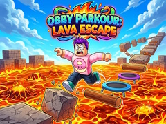 Igra Obby Parkour: Lava Escape