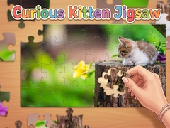 Igra Curious Kitten Jigsaw