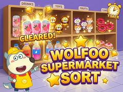 Igra Wolfoo Supermarket Sort