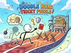 Igra Doodle Run: Tricky Puzzle