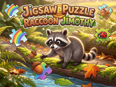 Igra Jigsaw Puzzle: Raccoon Jimothy 