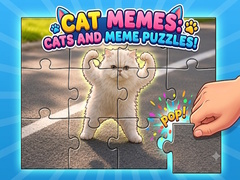 Igra Cat Memes: Cats and Meme Puzzles!