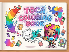 Igra Toca Coloring Book