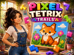 Igra Pixel Tetrix Trails