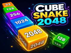 Igra Cube Snake 2048