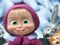 Igra Masha and the Bear Magic Puzzle