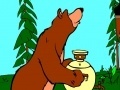 Igra Masha and the Bear: The tea from a samovar