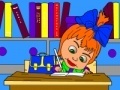 Igra Masha and the Bear do their homework